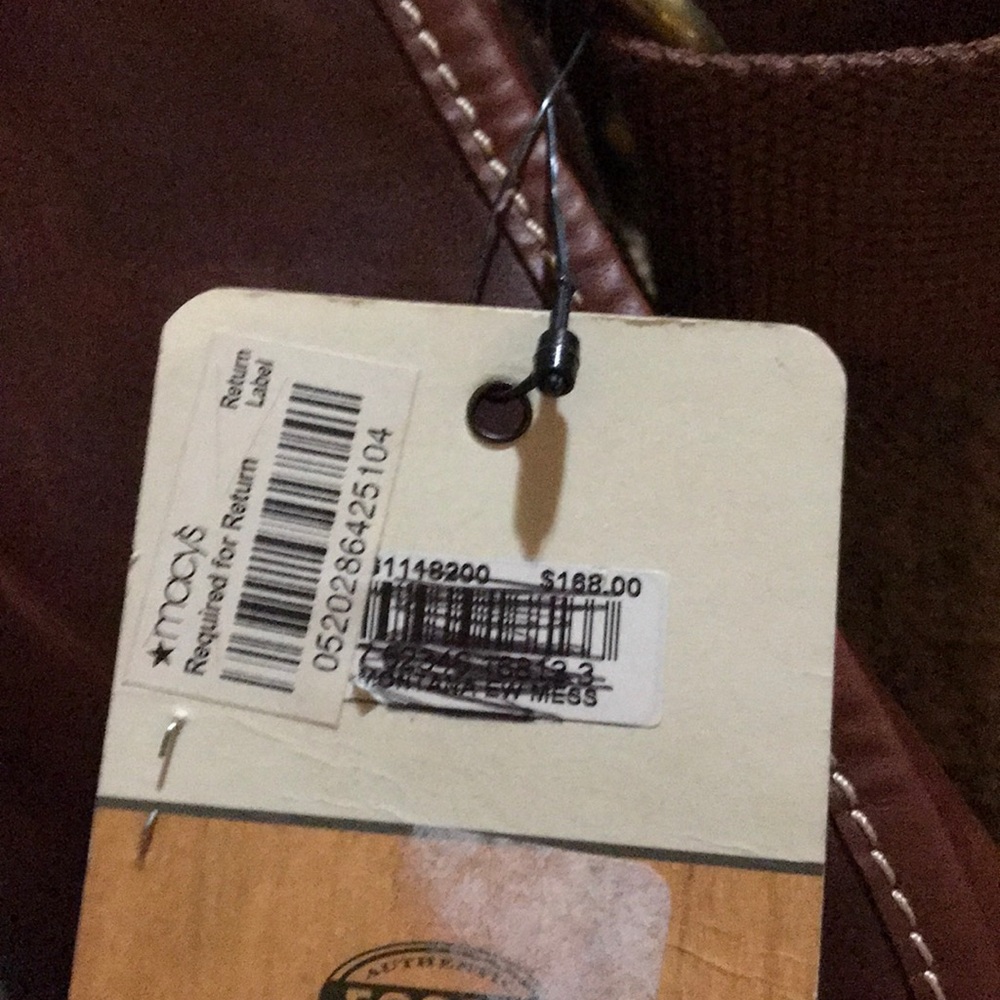VINTAGE FOSSIL briefcase - Picture 2 of 6